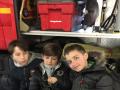 Les M8 et M10 en visite chez les pompiers